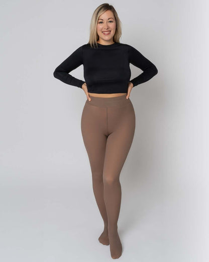 InvisiTights™ Collant Doublé